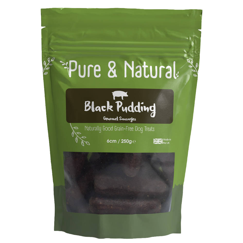 Pure & Natural Black Pudding Gourmet Sausages