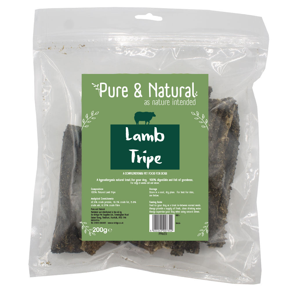 Pure & Natural Lamb Tripe - 200g