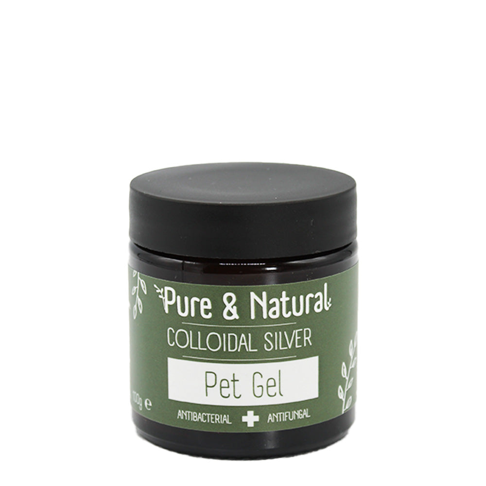 Pure & Natural Colloidal Silver Antifungal Pet Gel 100g