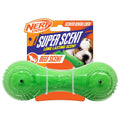 Nerf Dog TPR/PP Scented Beef Super Scent Barbell Solid Core 7in