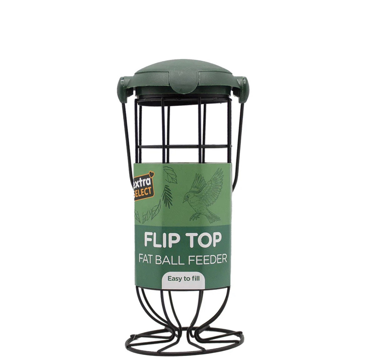 Extra Select Flip Top Fat Ball Feeder