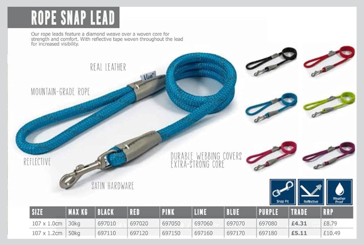 Viva Range Dog Leads
