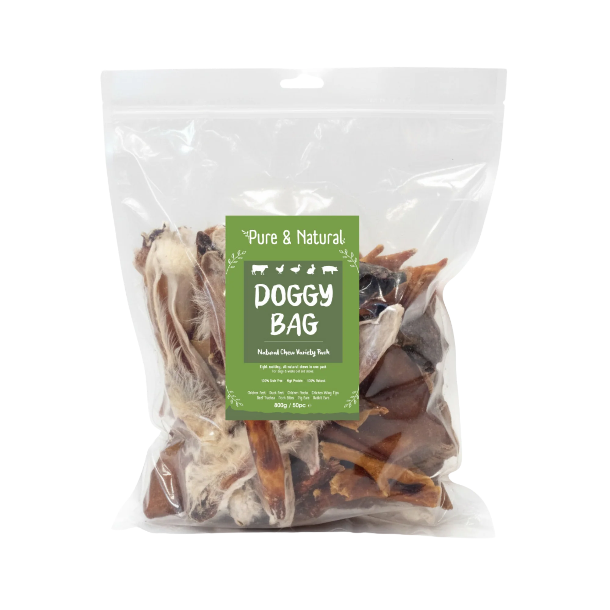Pure & Natural Doggy Bag Variety