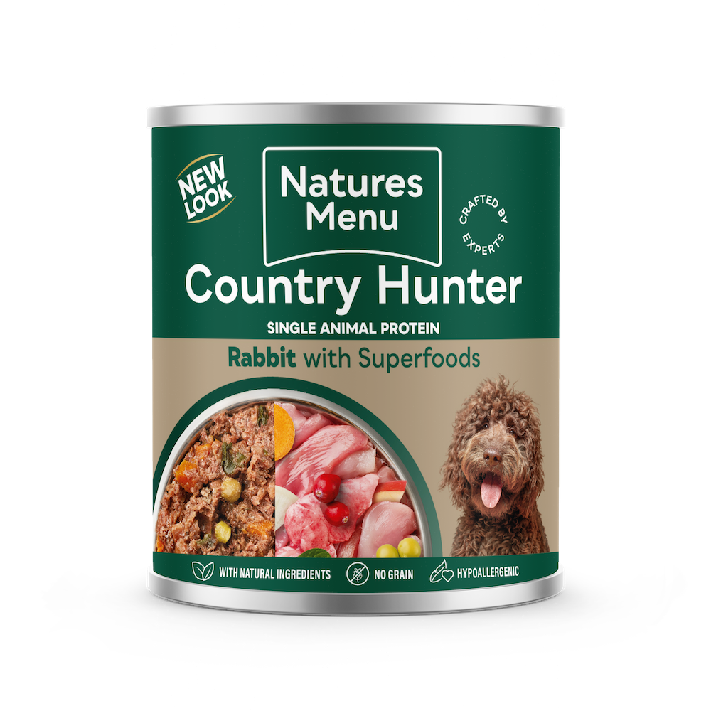 Nature’s Menu Country Hunter – Rabbit with Superfoods (600g)