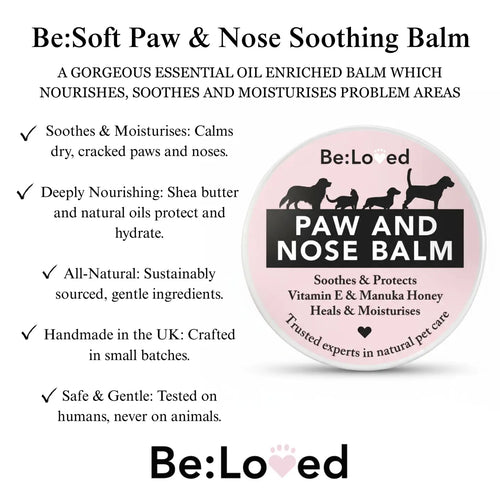 Be:Soft Dog Pet Nose & Paw Balm Soothing Healing