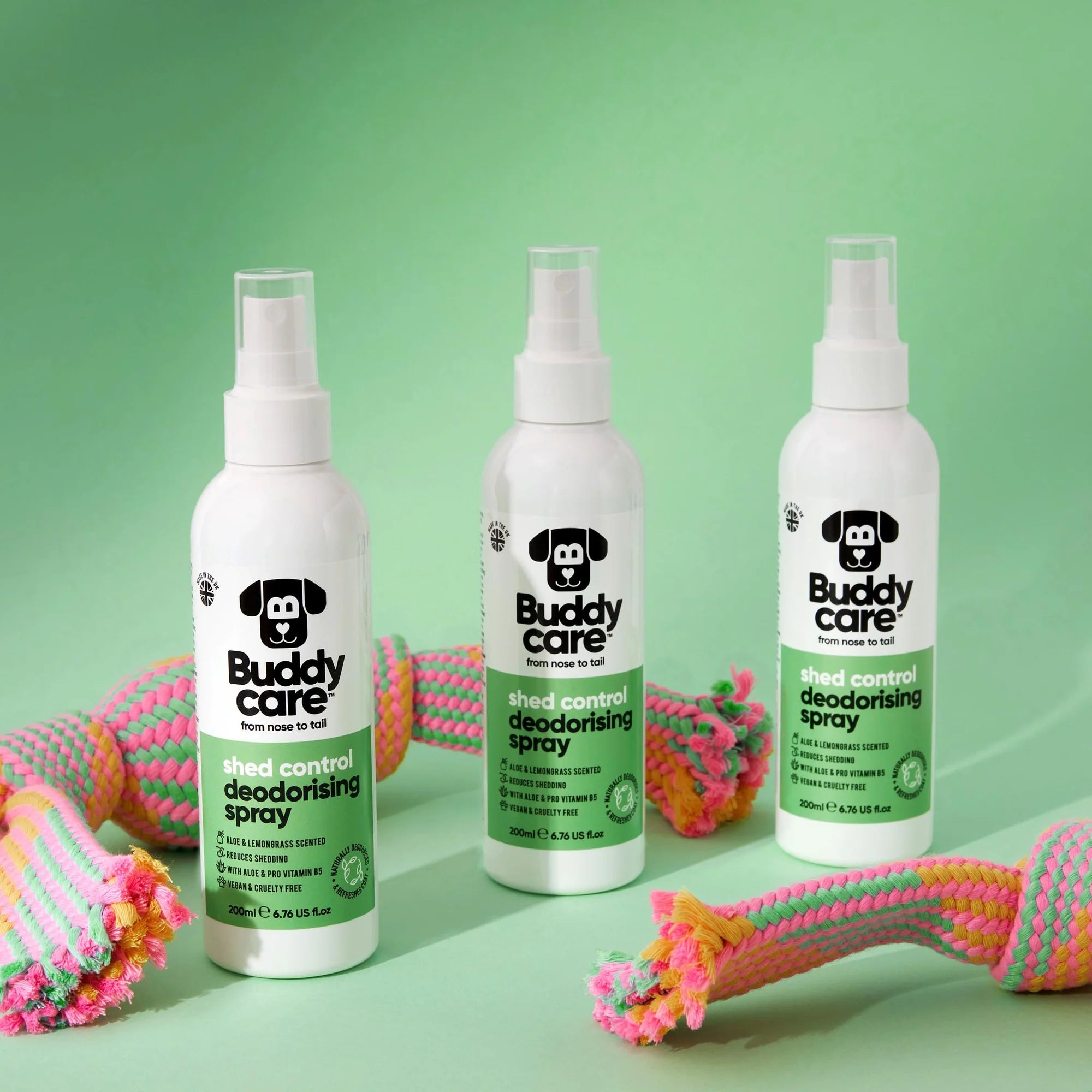 Buddycare Dog Deodorising Spray Aloe & Lemongrass