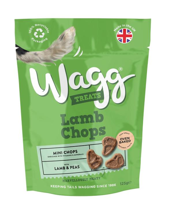 Wagg Lamb Chop Treats - 125g
