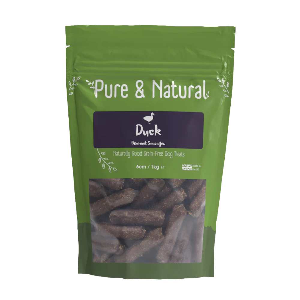 Pure & Natural Duck Gourmet Sausages 1kg
