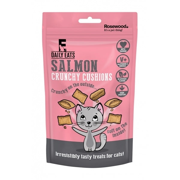 Rosewood Daily Eats Cat Salmon Crunchy - 60g