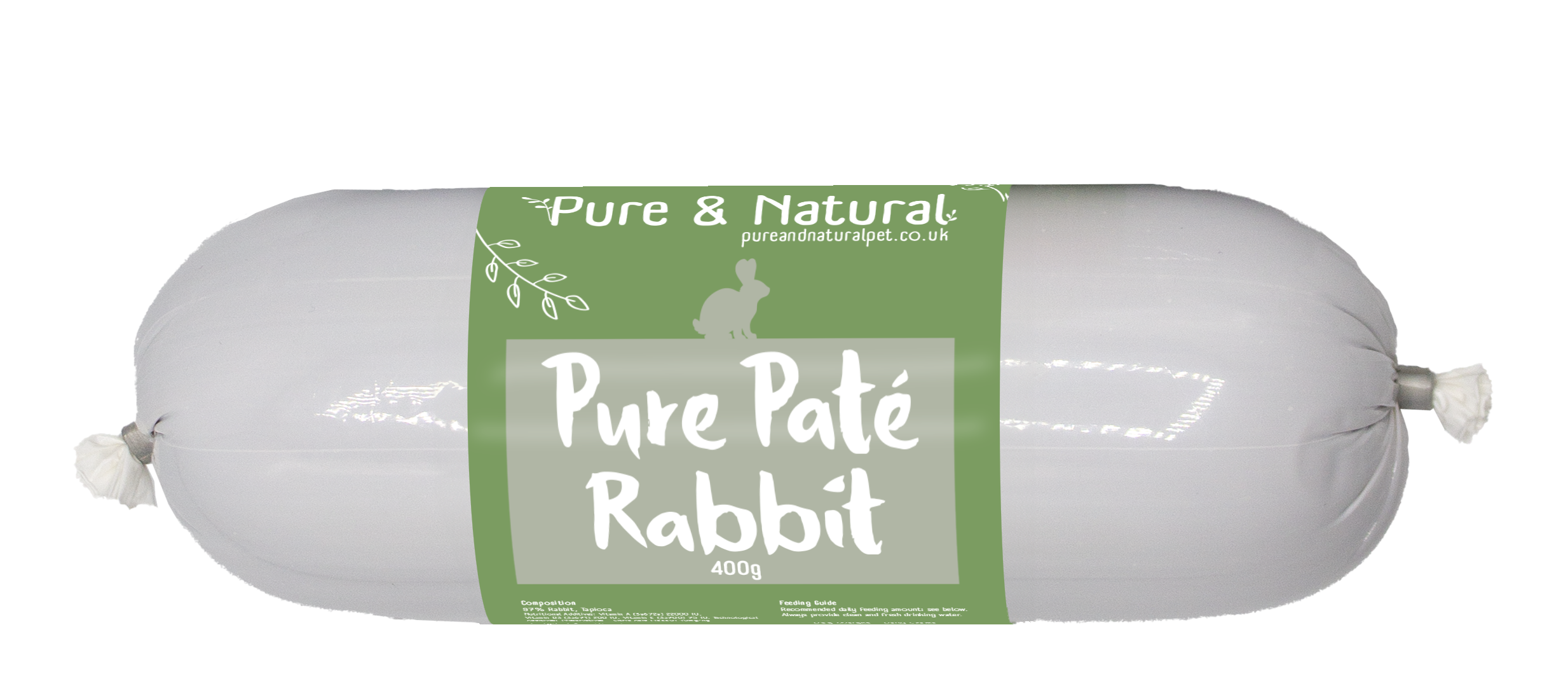 Pure & Natural Pure Pate Sausage Rabbit